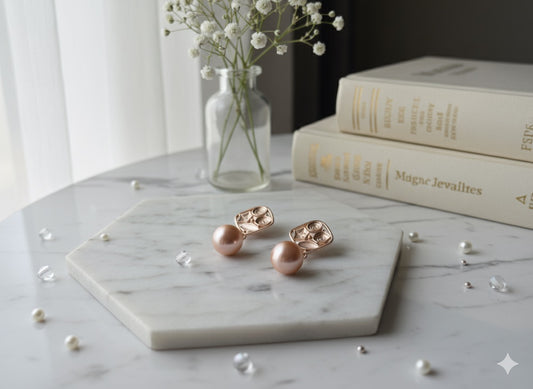 Pastel bronze Dangles