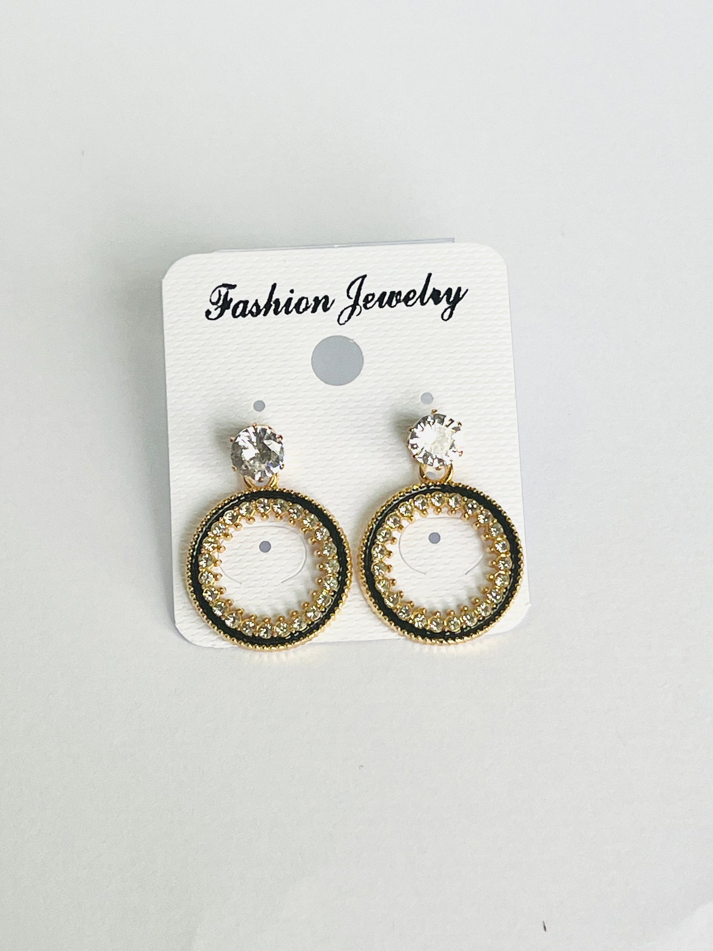 Midnight Halo Earrings
