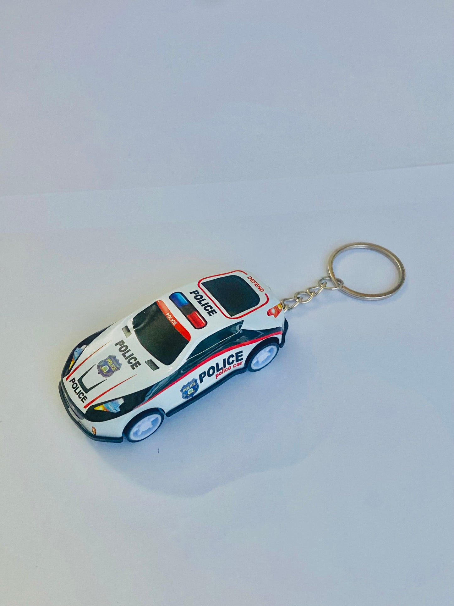 Police Car Keychain