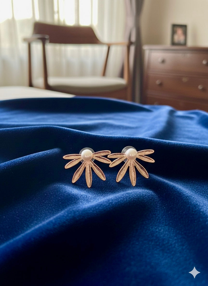 Petal Pearl Studs