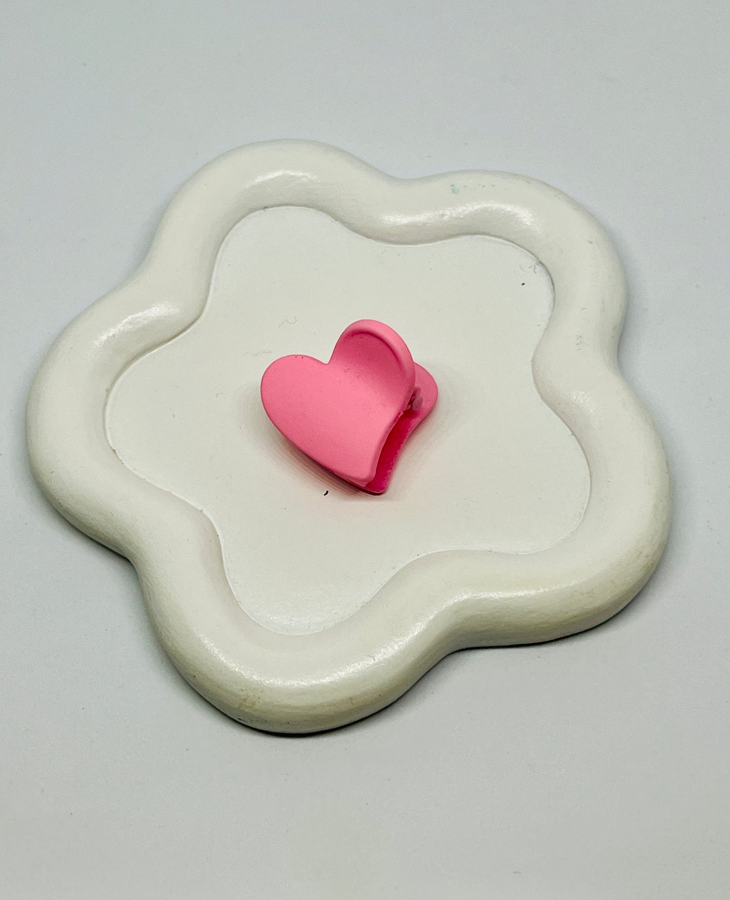 Pink Mini Heart Hairclip