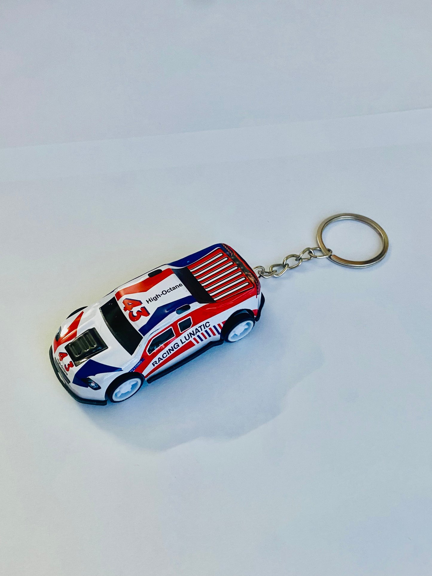 High Octane Car Keychain