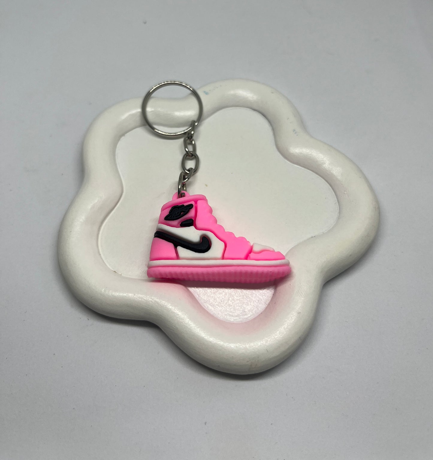 Large Pink Shoe Keychain