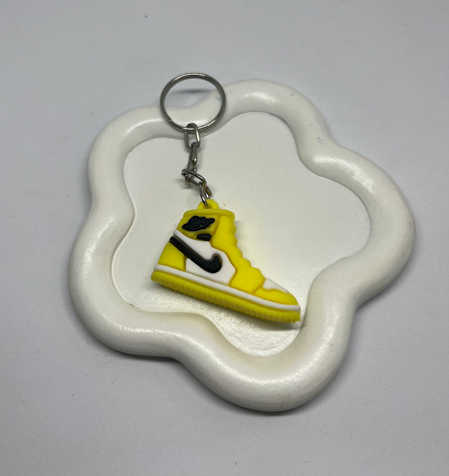 Large Yellow Shoe Keychain