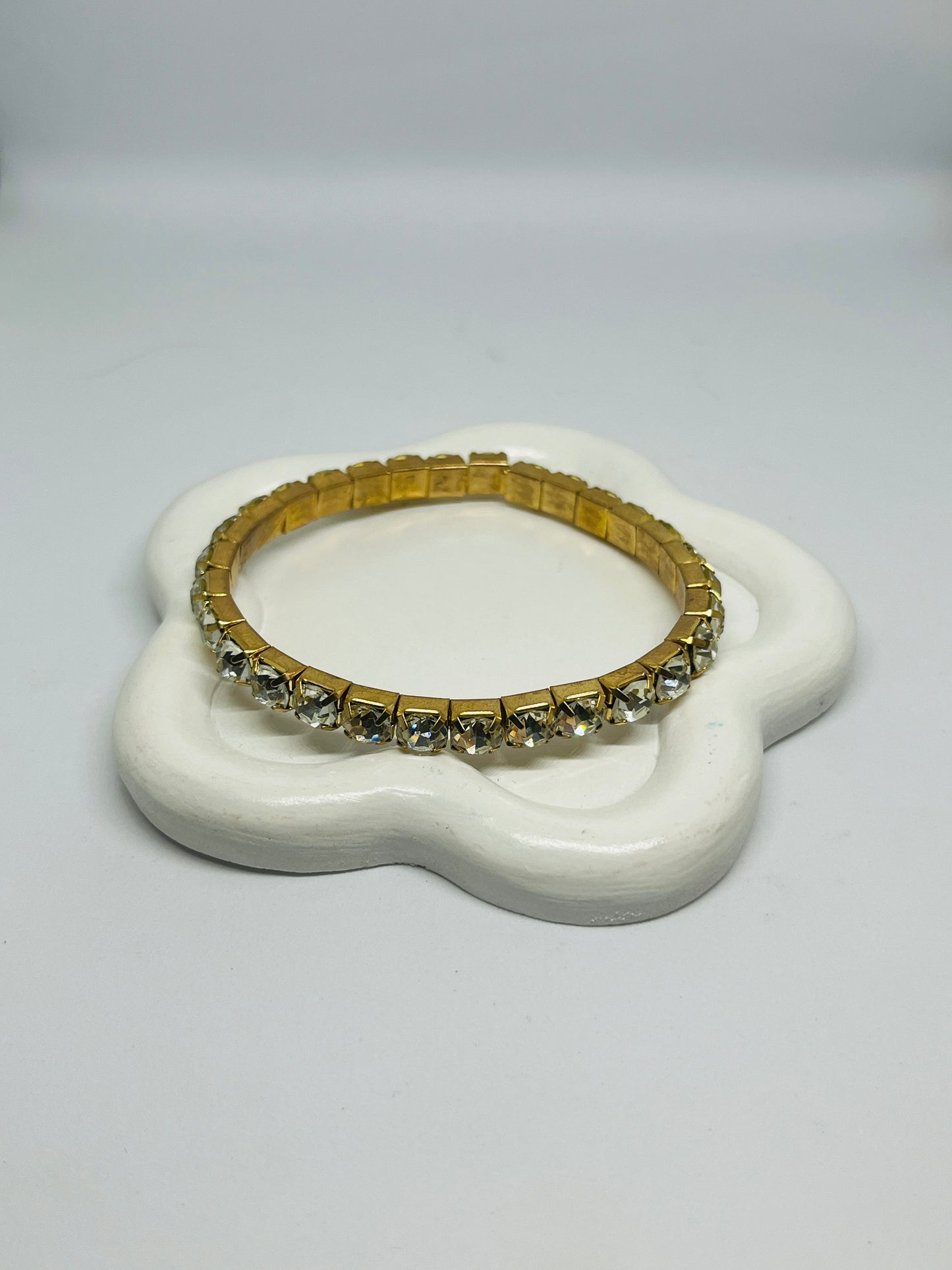 Diamond Tennis Gold Bracelet