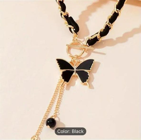 Equisite Tassel Choker Necklace