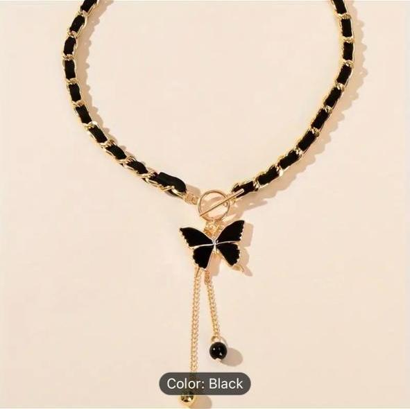 Equisite Tassel Choker Necklace