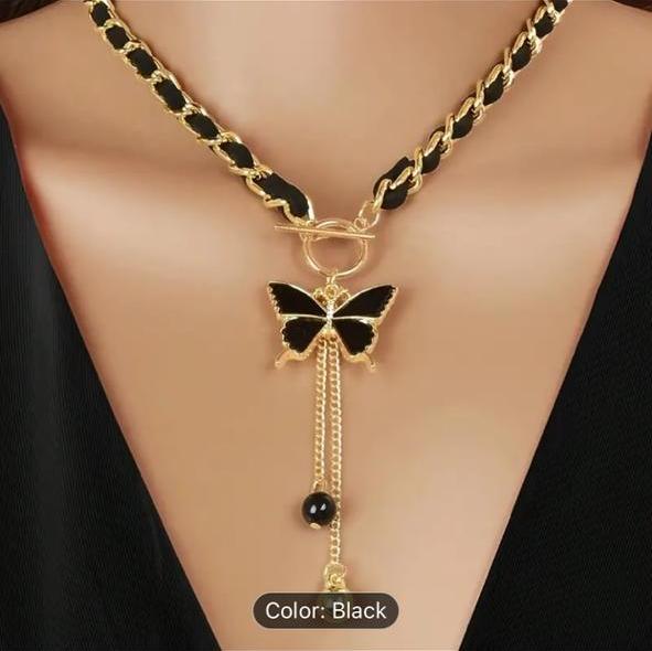 Equisite Tassel Choker Necklace