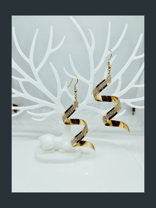 Twist Spiral Earrings