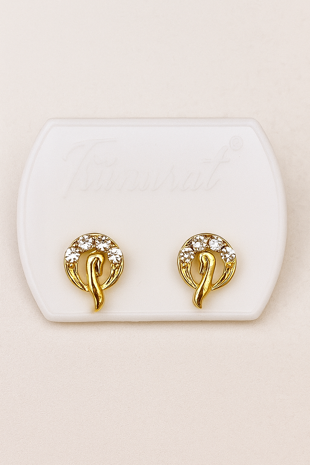 Mini Stud Gold Earrings