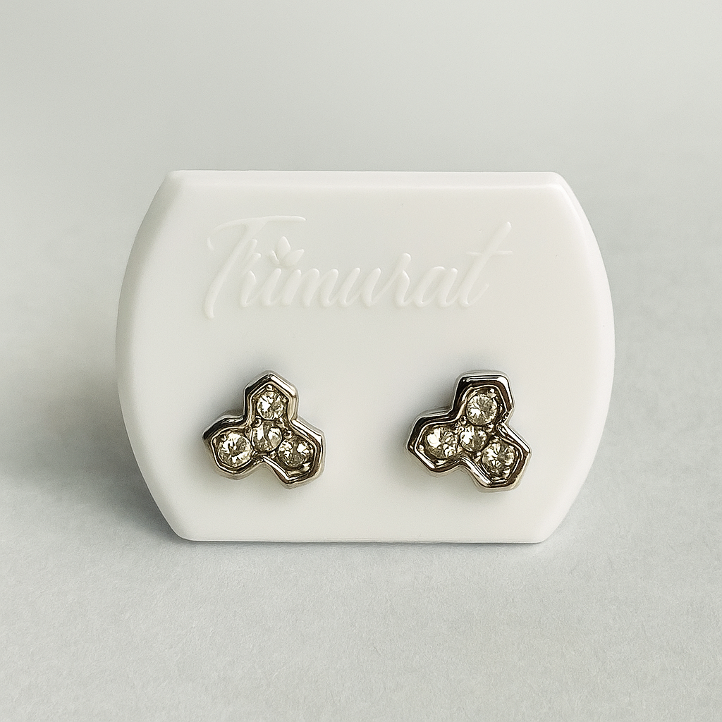 Mini Stud Silver Earrings