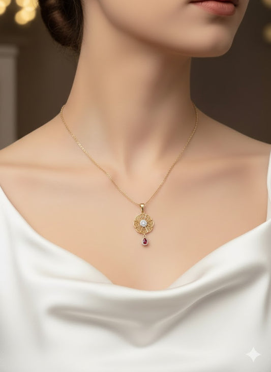 Royal Medallion Necklace