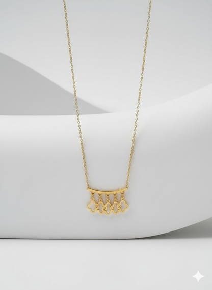 Clover Dangling Necklace