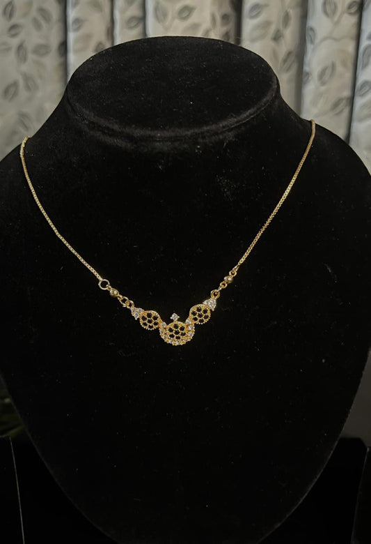 Allure Fancy American Diamond Necklace