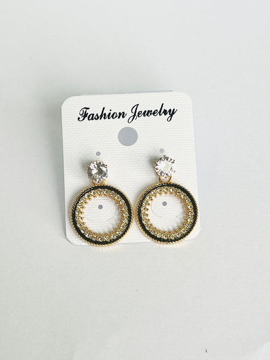 Midnight Halo Earrings
