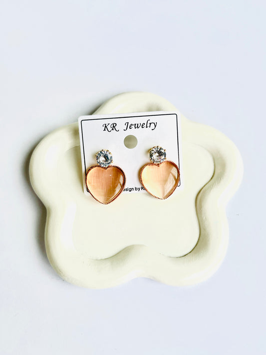 Dream Fantasy Heart Earrings