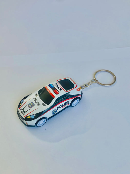 Police Car Keychain