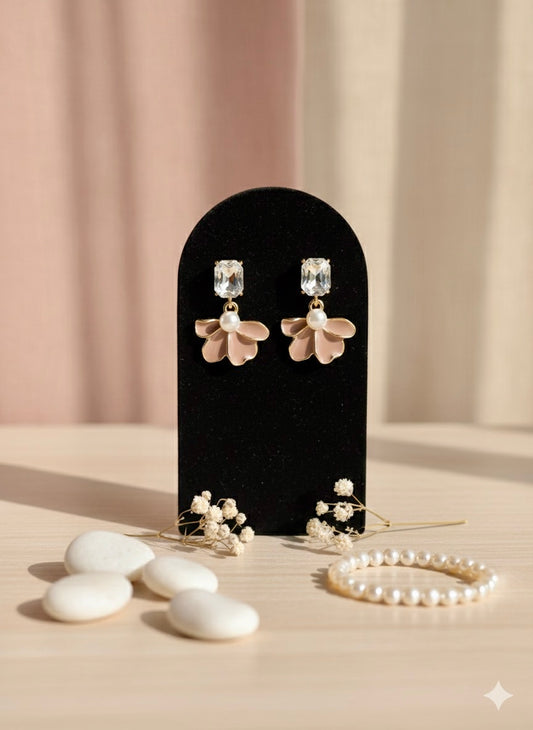 Blush Petal Pearl Drops