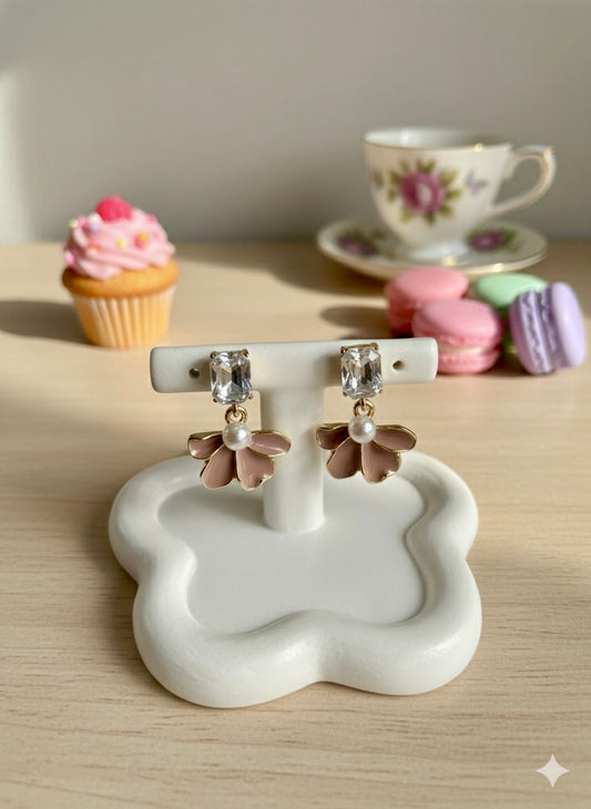 Blush Petal Pearl Drops