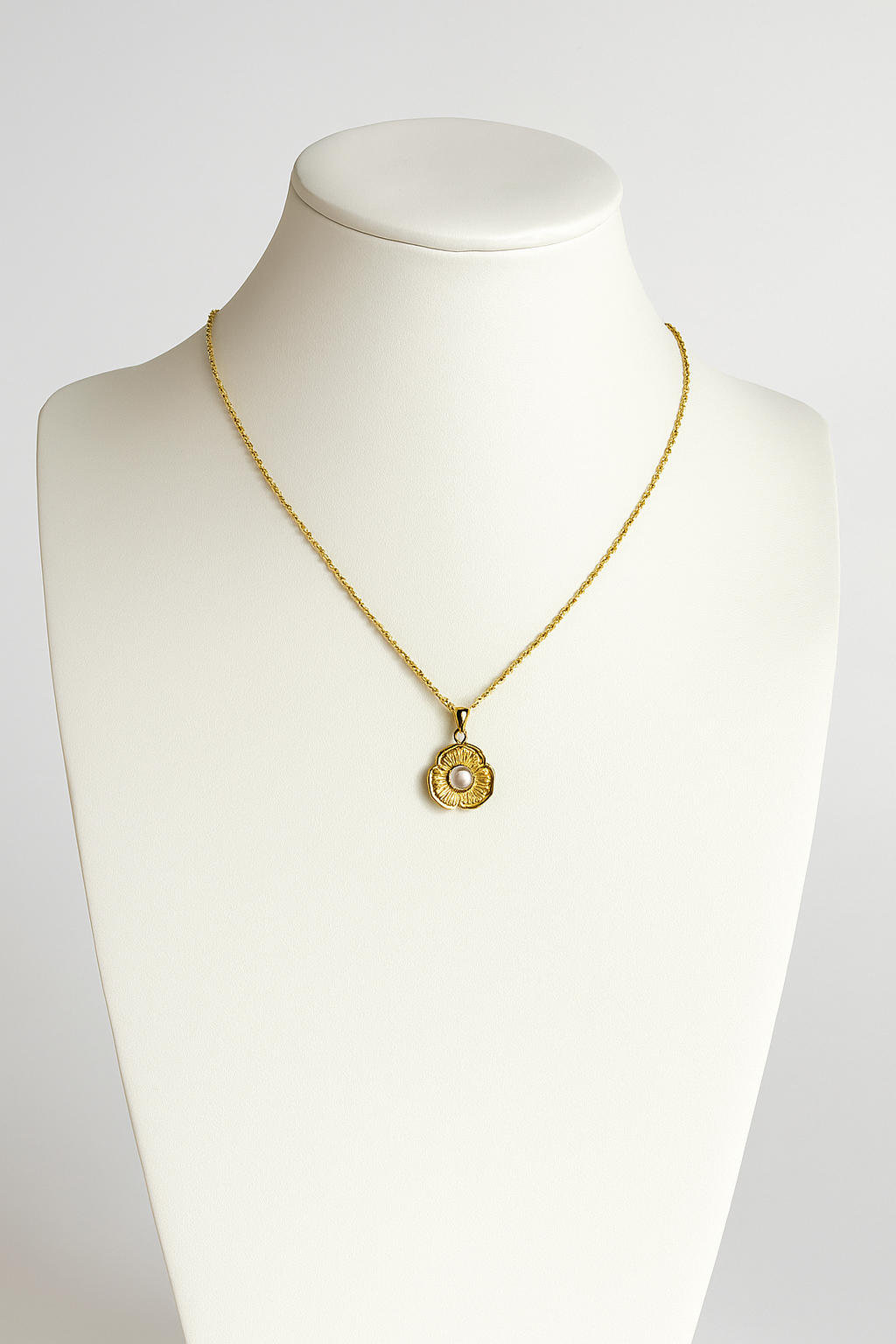 Pearl Gold Necklace - Antitarnish