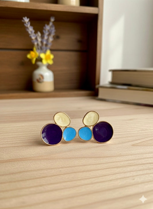 Midnight Lagoon Studs
