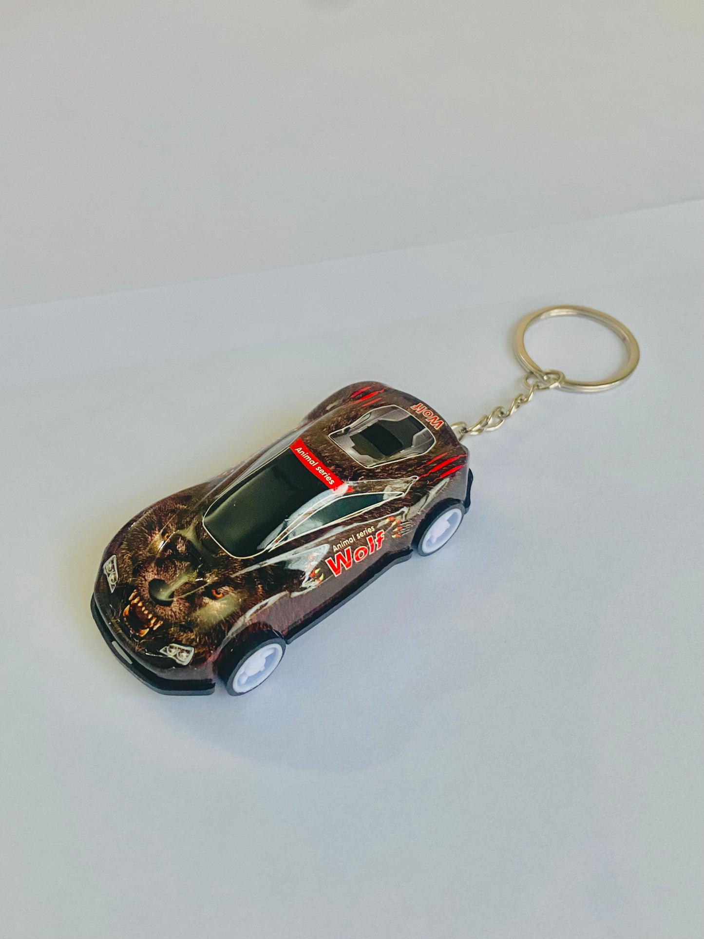 Wolf Car Keychain
