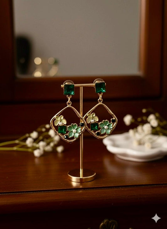 Golden Petal Charm