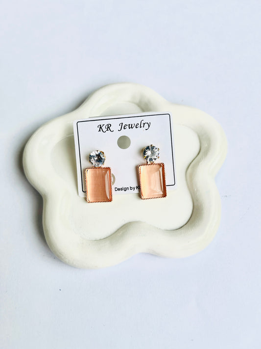 Dream Fantasy Rectangle Earrings