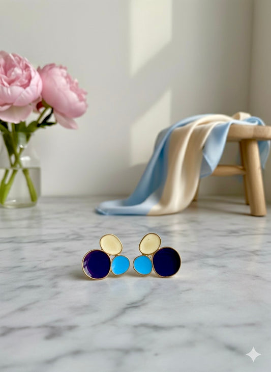 Midnight Lagoon Studs