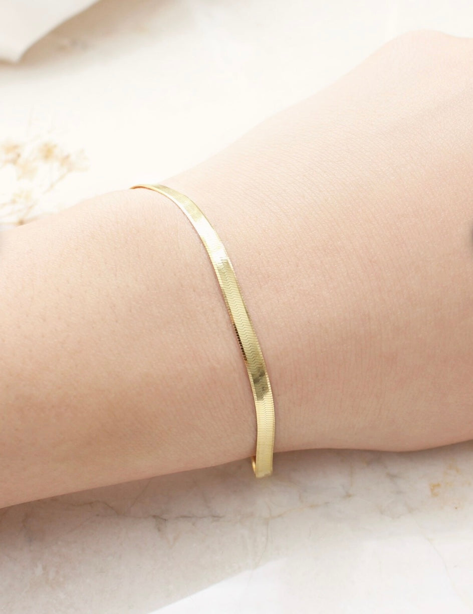 Snake Bracelet - Snake Gold Chain Bracelet