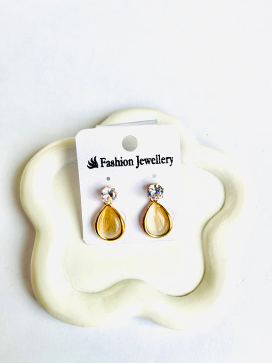 Amethyst Moonlight Drop Earrings