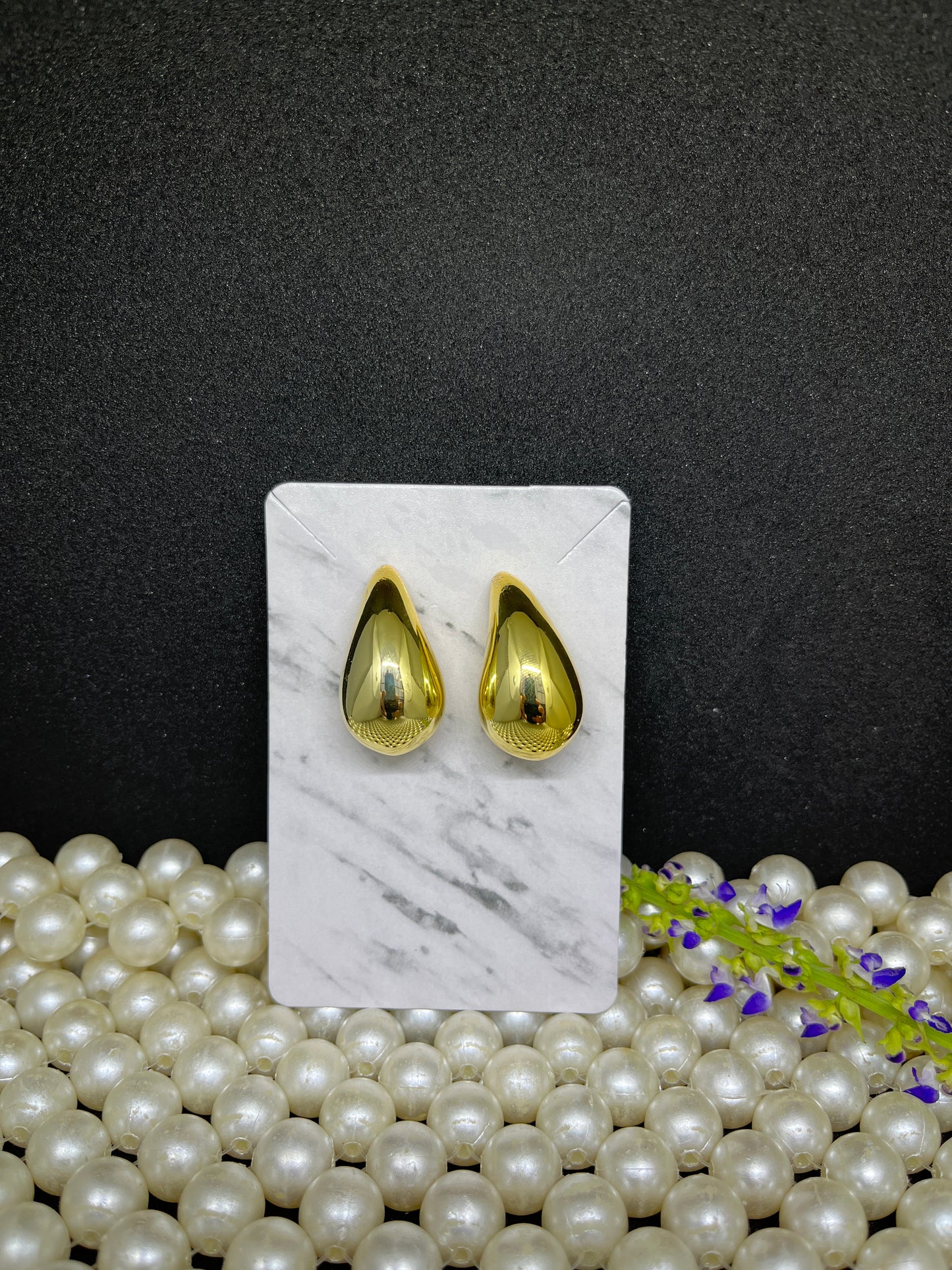 Almond Drop Earrings