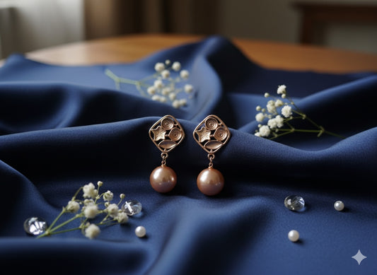 Pastel bronze Dangles