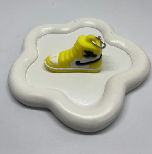 Large Yellow Shoe Keychain