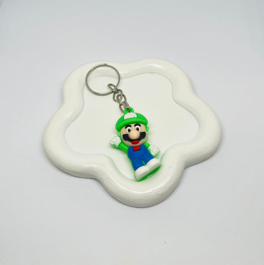 Green Mario Keychain