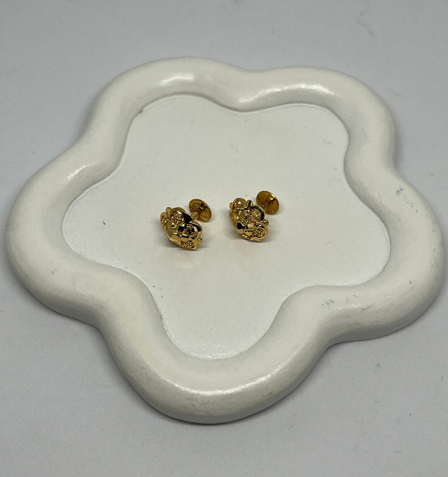 Stud Earrings - 3 Anti tarnish