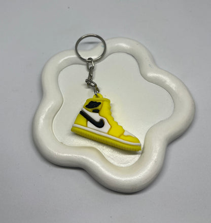 Large Yellow Shoe Keychain