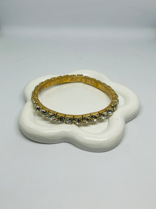Diamond Tennis Gold Bracelet