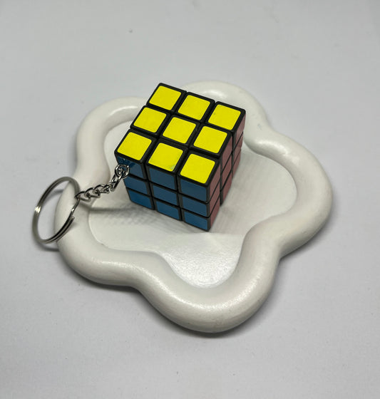 Rubik’s Cube Keychain (Moveable)
