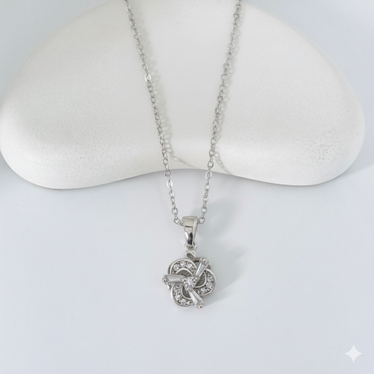 Vortex Sparkle Necklace - Rotating