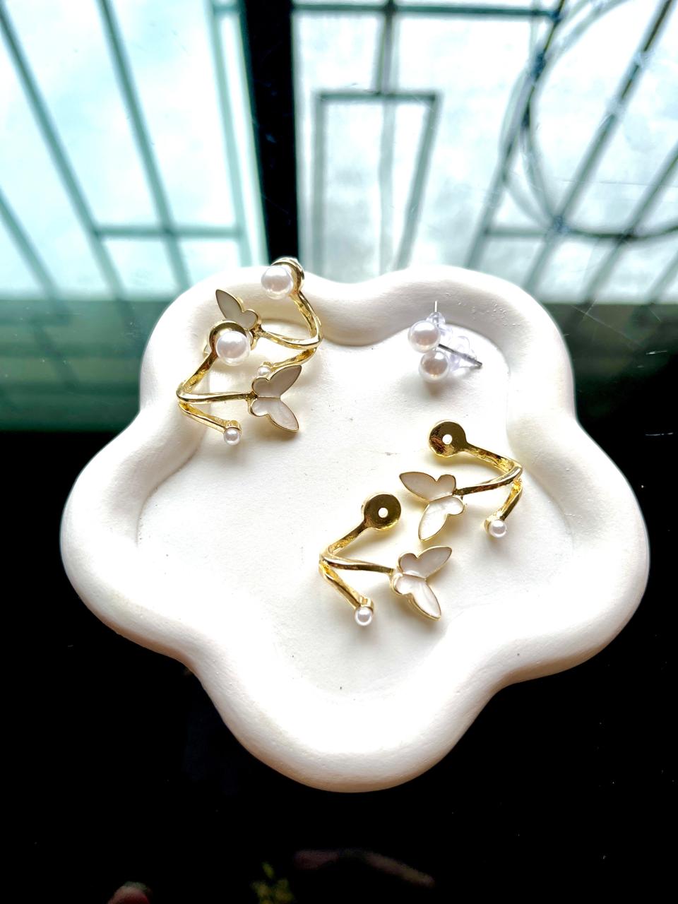 Shine-N-Glitz Beads Studded Butterfly Wings