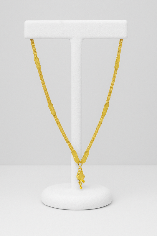 Senio Gold Snake Necklace Antitarnish