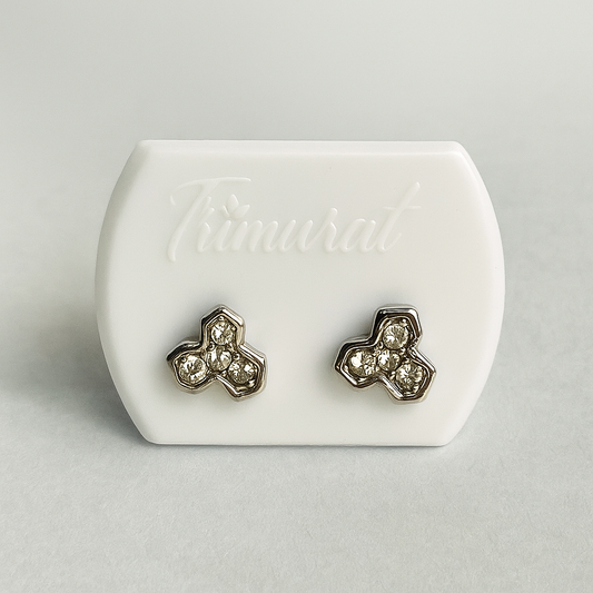 Mini Stud Silver Earrings