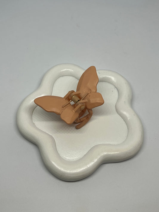 Peach colour Matte Hairclip